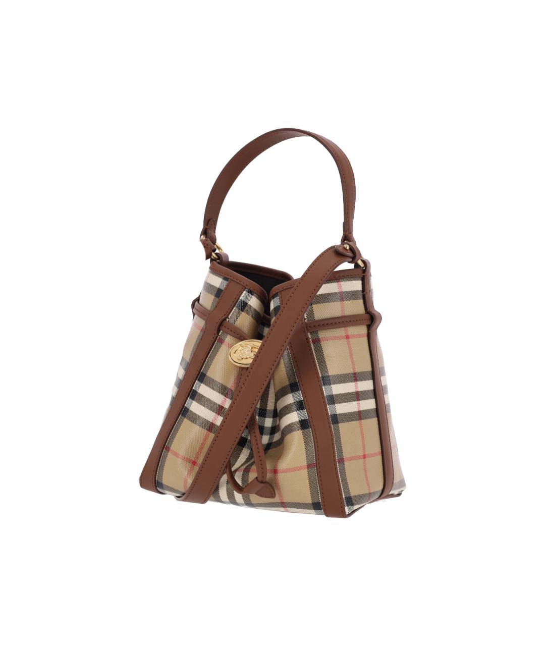 BURBERRY Мульти хлопковая сумка тоут, фото 2