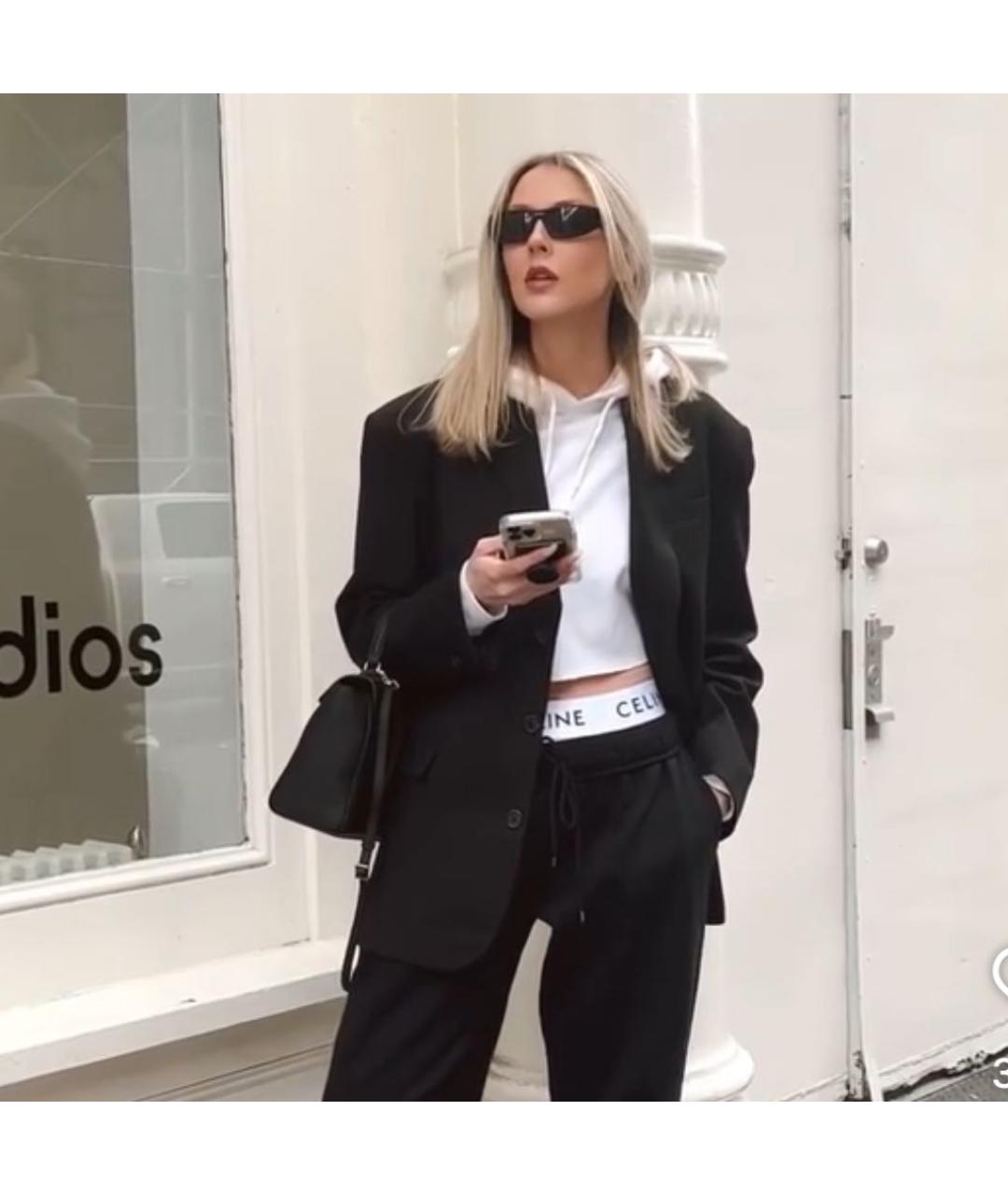 CELINE Черные трусы, фото 8