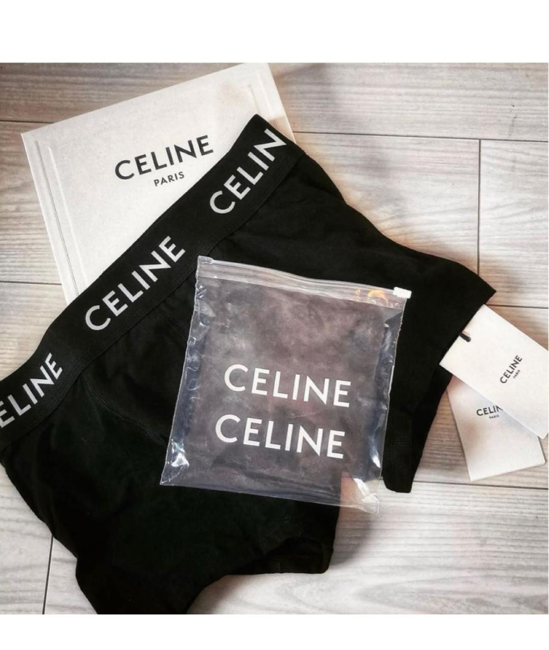 CELINE Черные трусы, фото 3