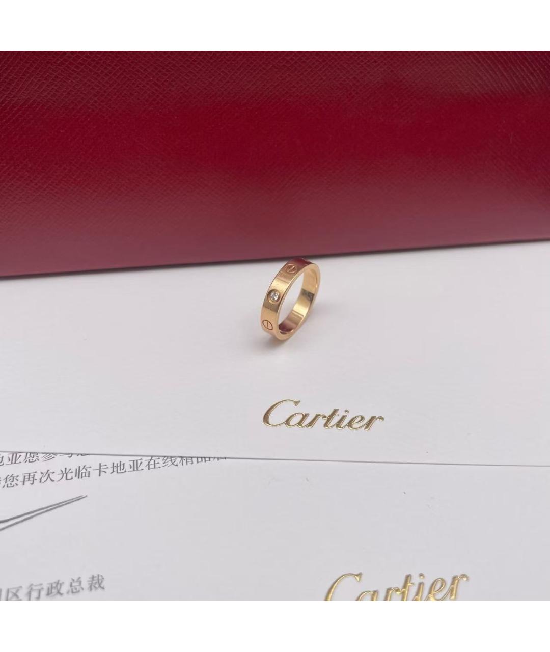 CARTIER Золотое кольцо из розового золота, фото 2