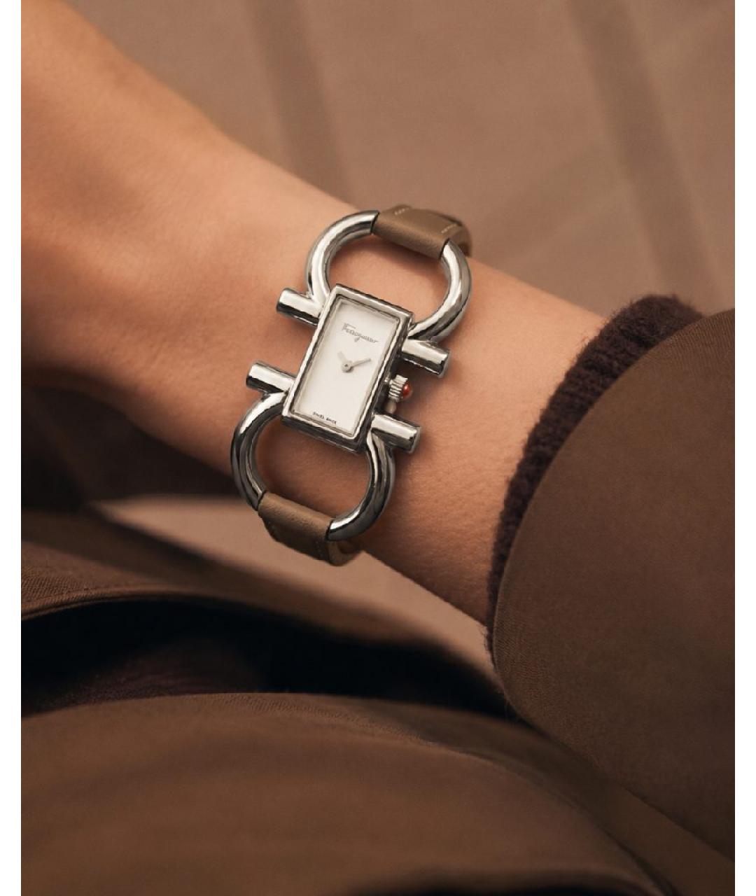 FERRAGAMO Серебряные часы, фото 9
