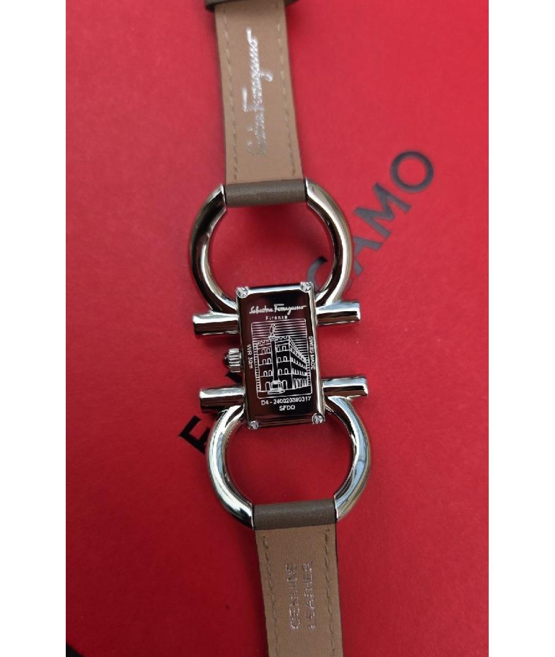 FERRAGAMO Серебряные часы, фото 2