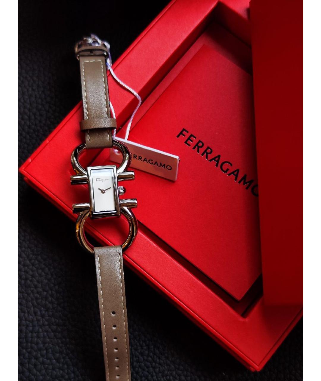 FERRAGAMO Серебряные часы, фото 8