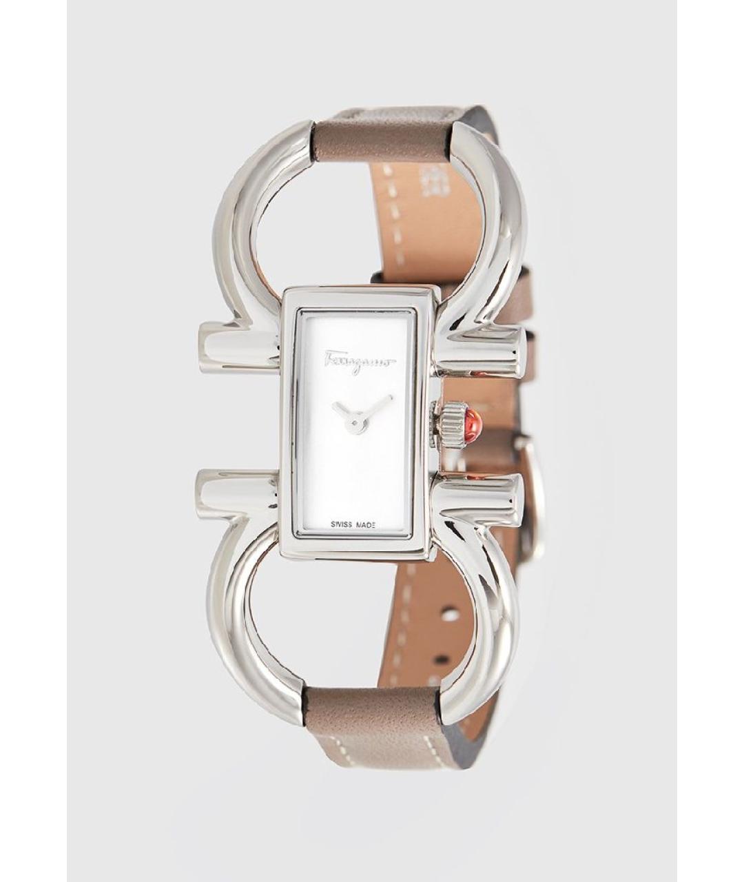 FERRAGAMO Серебряные часы, фото 10