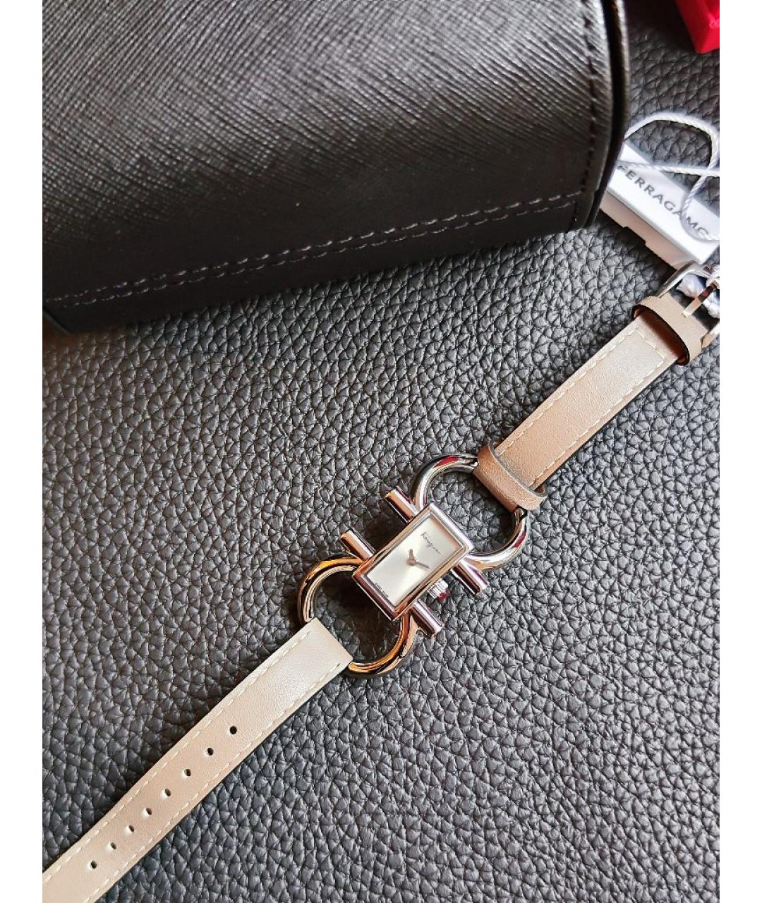FERRAGAMO Серебряные часы, фото 8