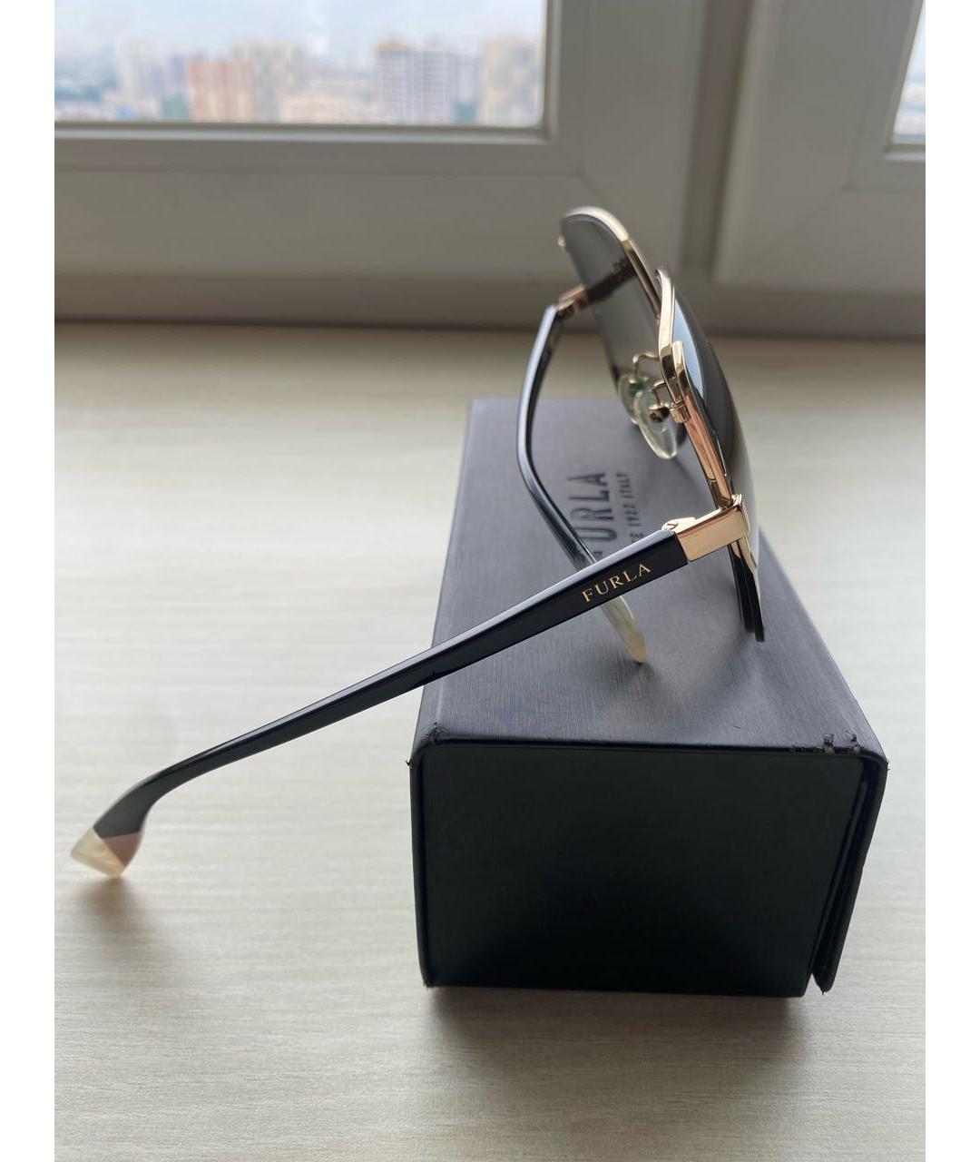FURLA Металлические солнцезащитные очки, фото 2
