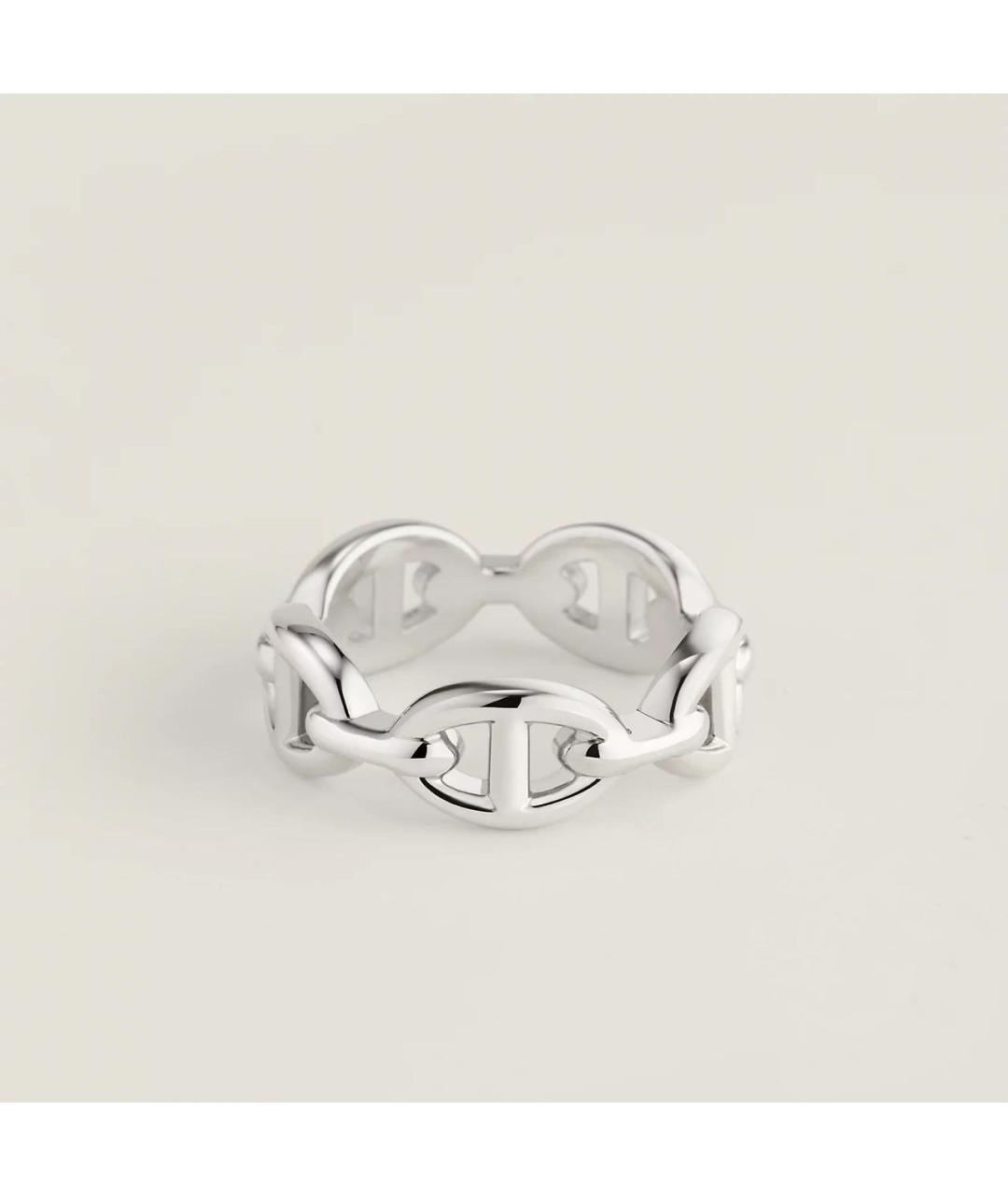 HERMES Серебряное серебряное кольцо, фото 9