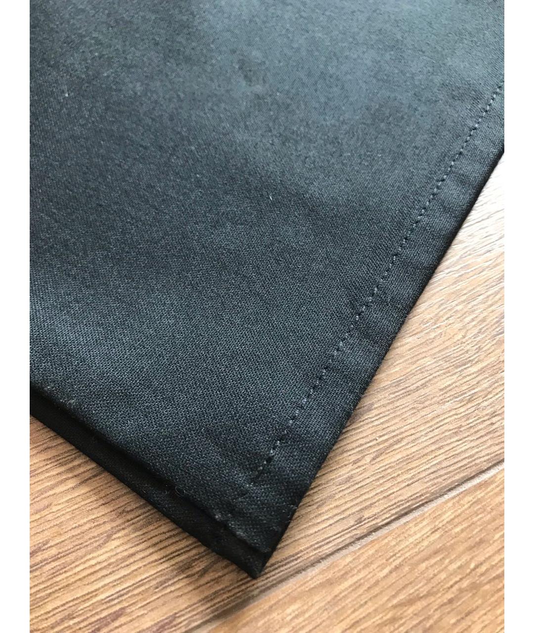 ARMANI JEANS Черные полиэстеровые повседневные брюки, фото 7