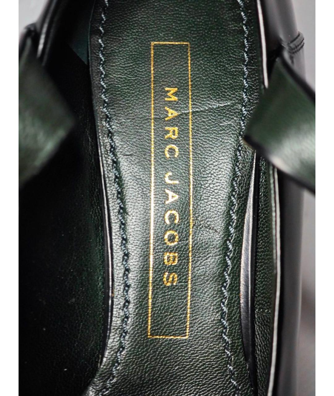MARC JACOBS Черные кожаные туфли, фото 6