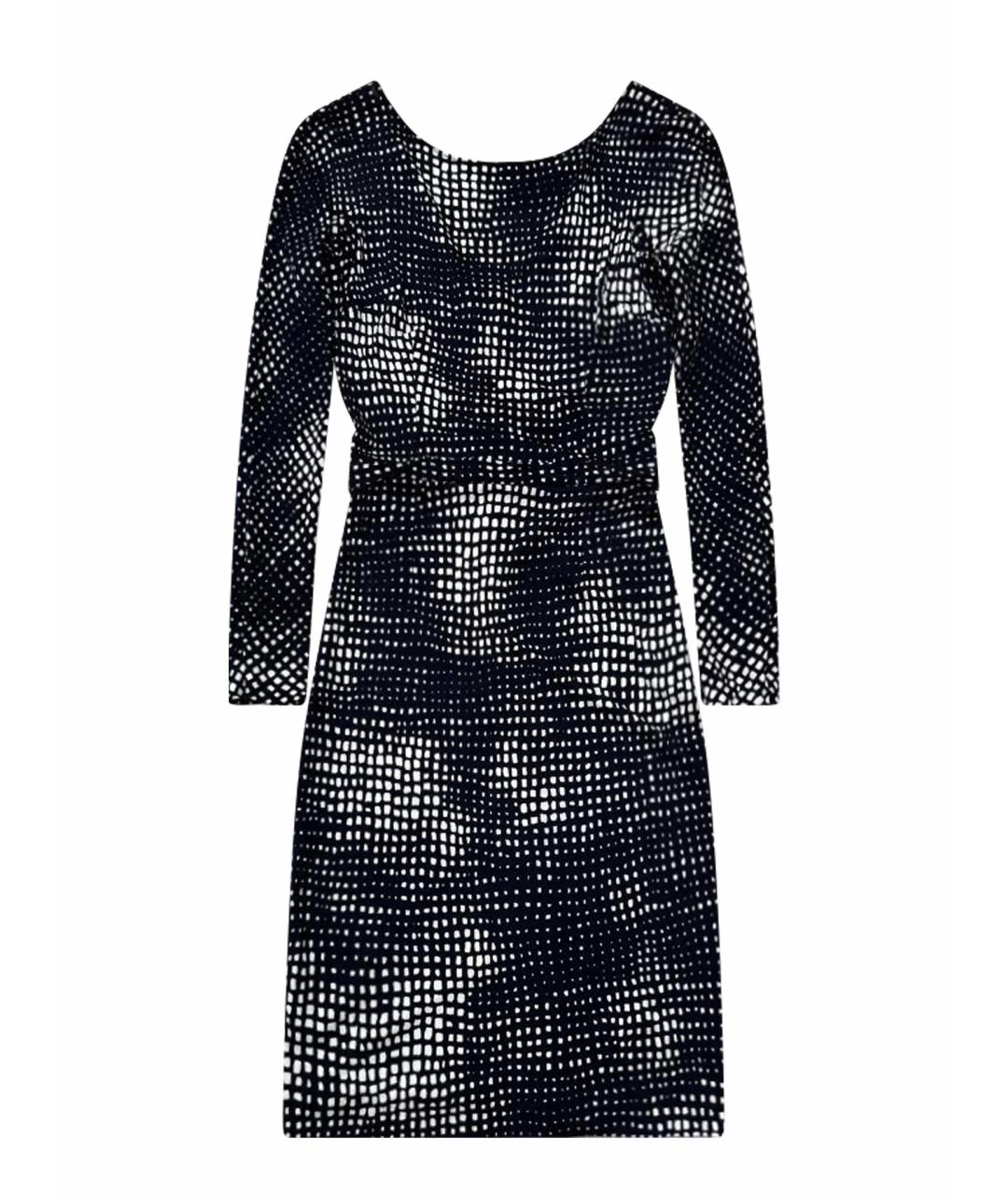 CHRISTIAN DIOR Черное вискозное повседневное платье, фото 1