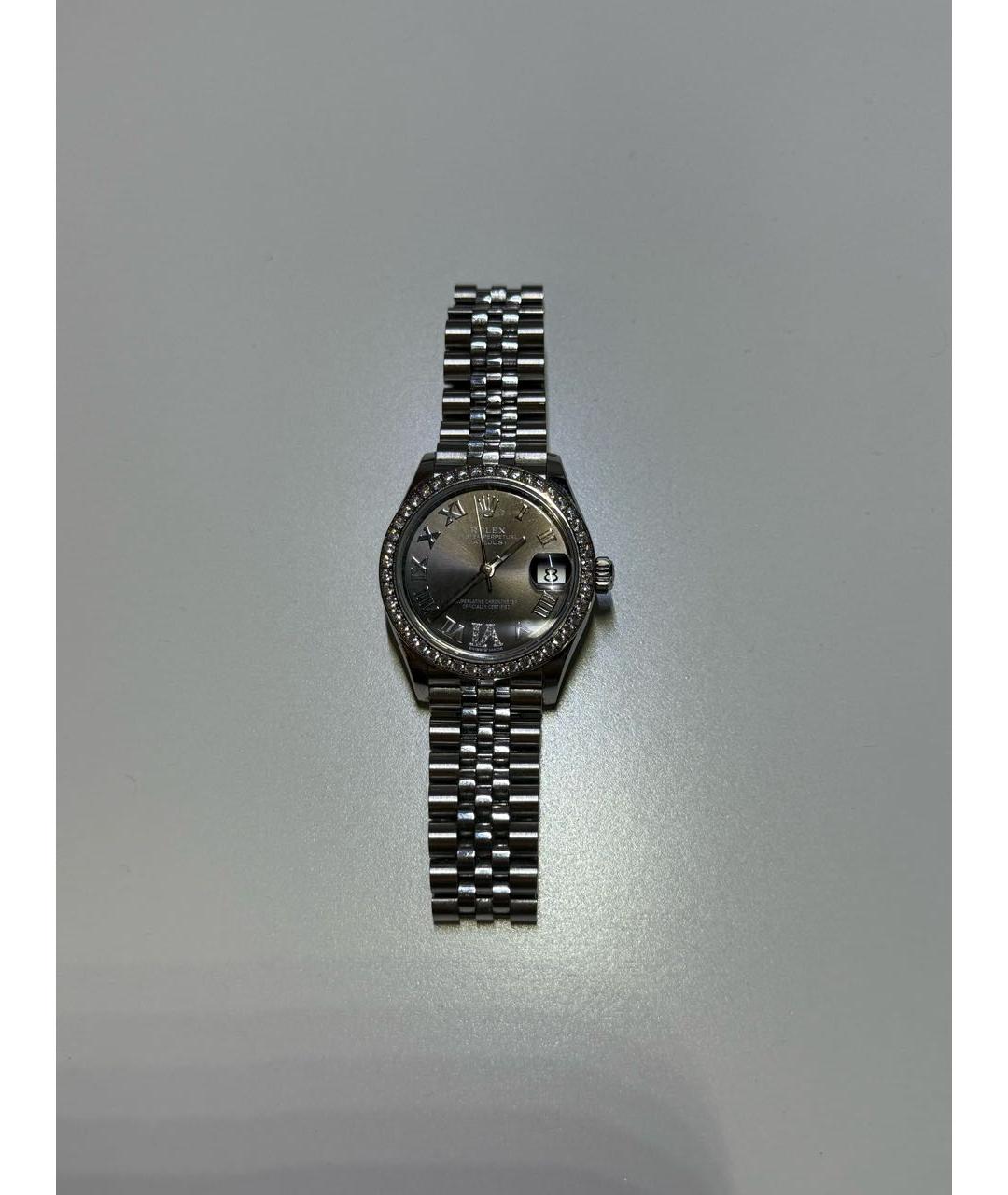 ROLEX Серебряные часы, фото 5