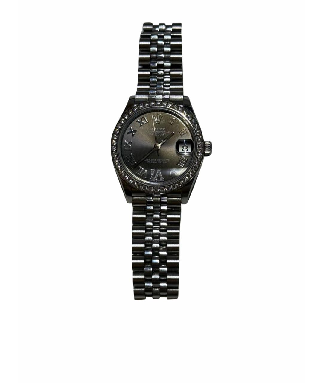 ROLEX Серебряные часы, фото 1