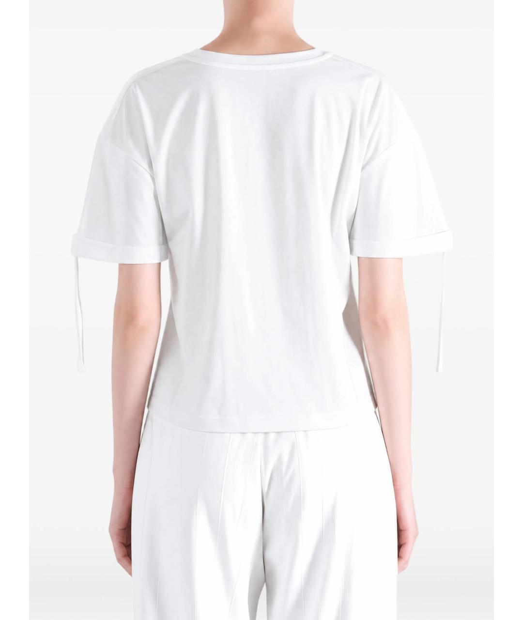 GIVENCHY Белая хлопковая футболка, фото 4