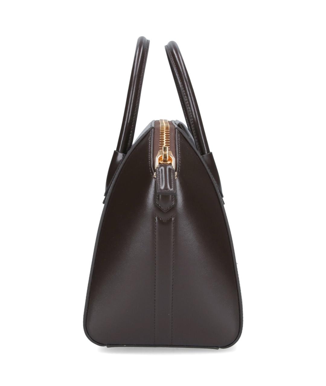 GIVENCHY Коричневая кожаная сумка тоут, фото 5