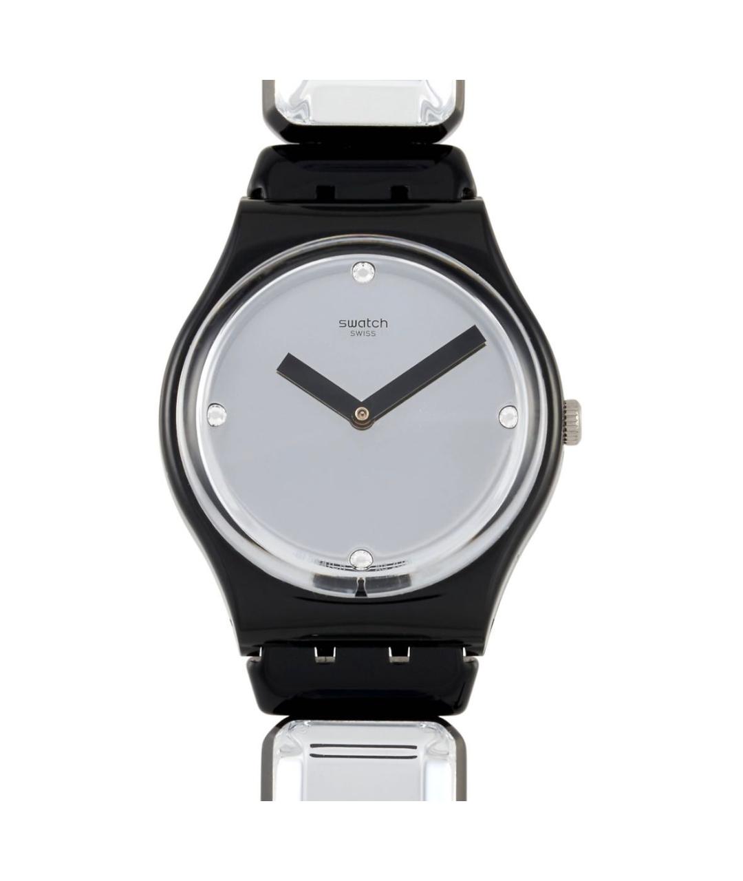 Swatch Прозрачные пластиковые часы, фото 1