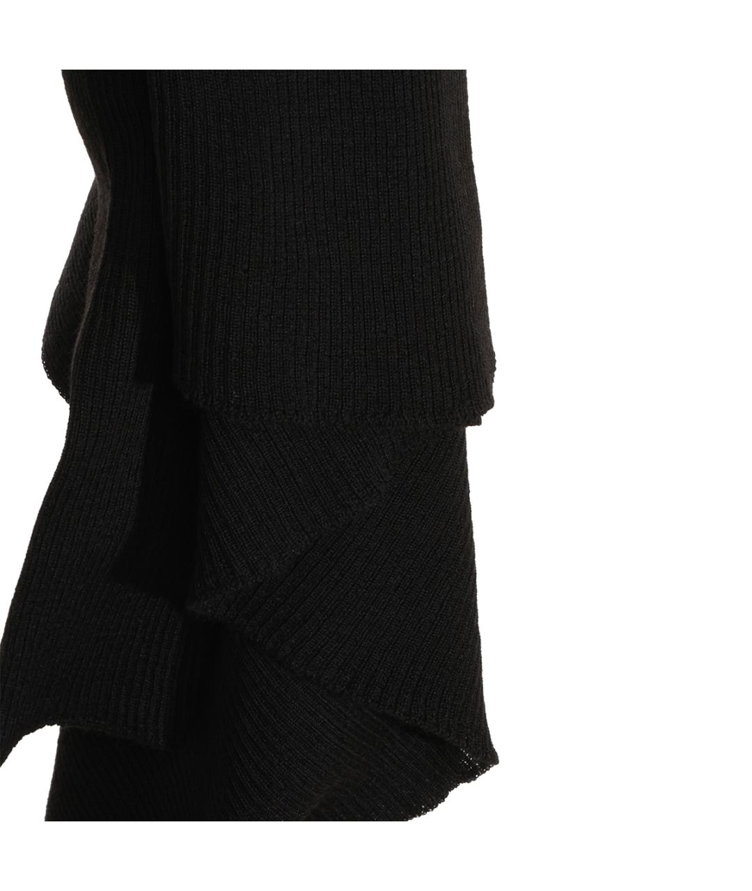 RICK OWENS Черный шерстяной кардиган, фото 3