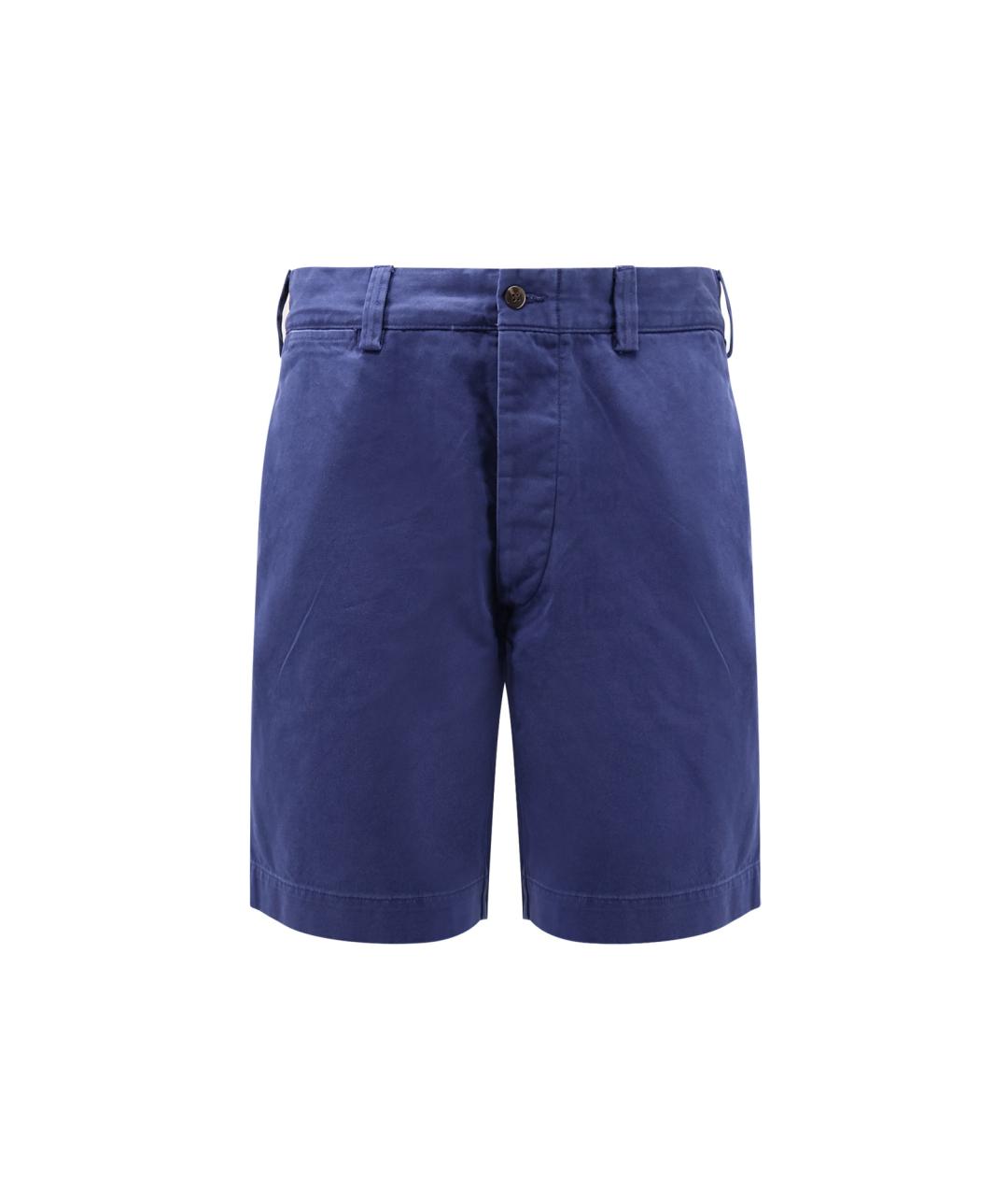 POLO RALPH LAUREN Синие хлопковые шорты, фото 1