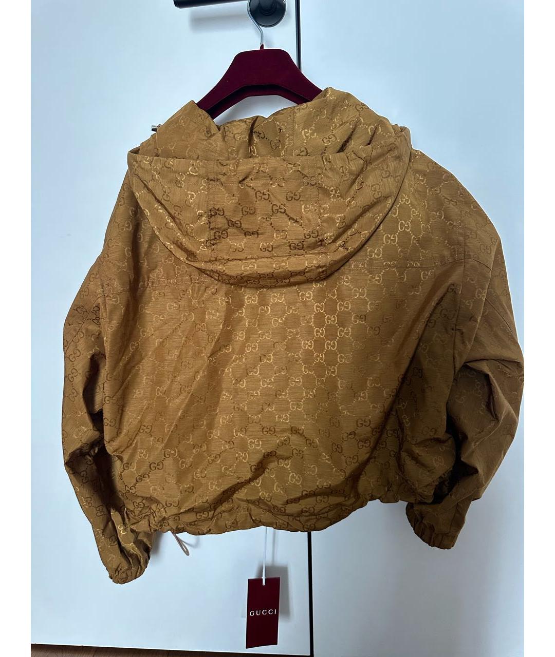 GUCCI Горчичная куртка, фото 2