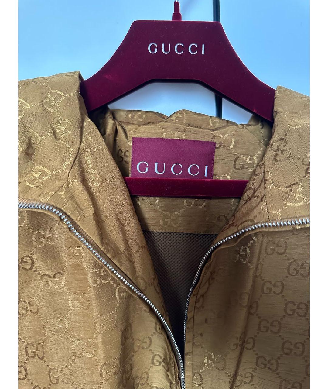 GUCCI Горчичная куртка, фото 3