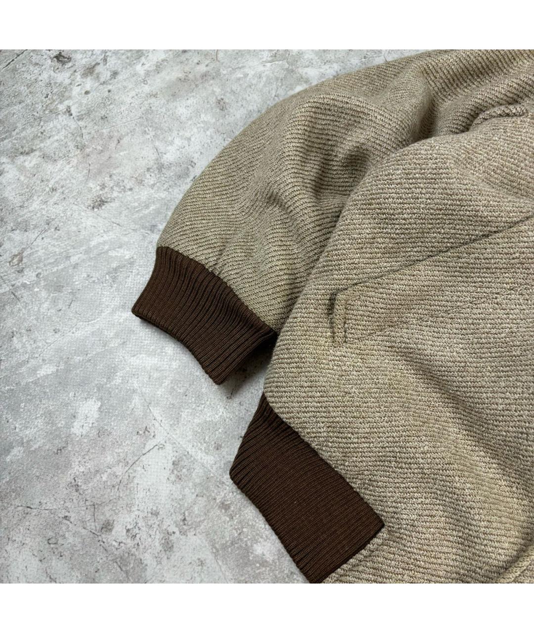 SAINT LAURENT Бежевая куртка, фото 5