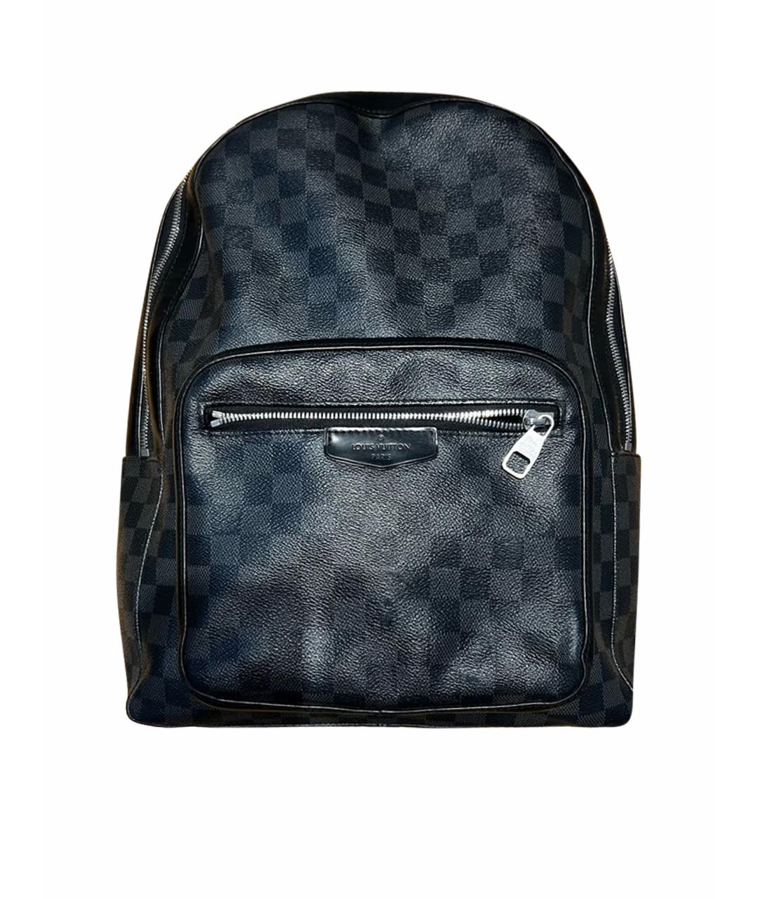 LOUIS VUITTON Серый кожаный рюкзак, фото 1