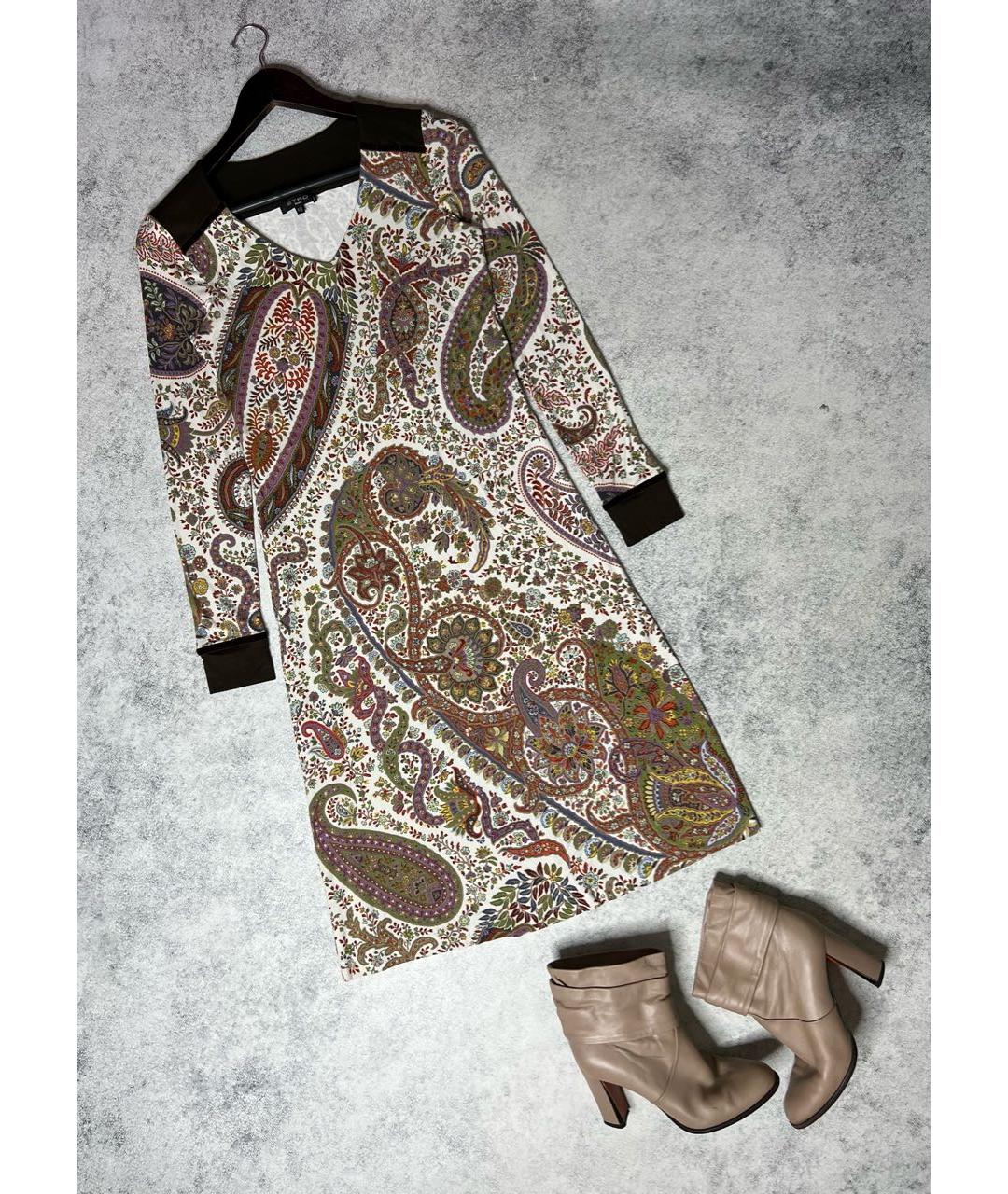 ETRO Мульти вискозное повседневное платье, фото 3