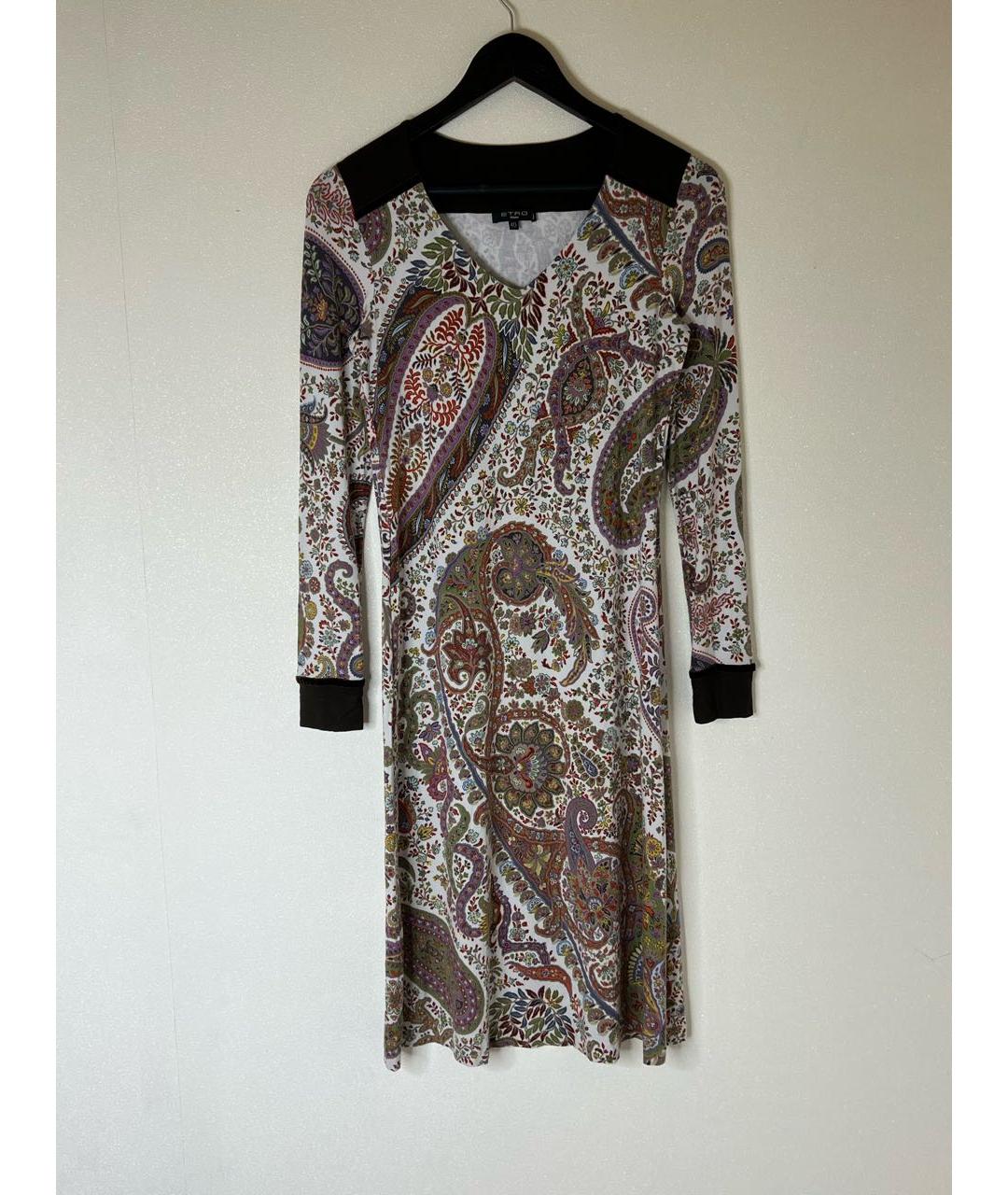 ETRO Мульти вискозное повседневное платье, фото 7