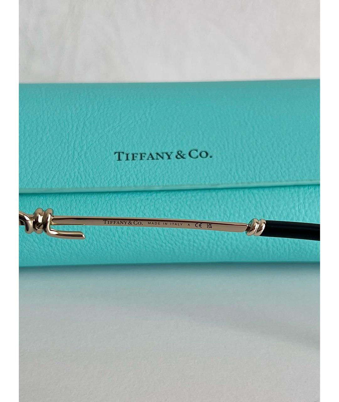 TIFFANY&CO Черные пластиковые солнцезащитные очки, фото 6