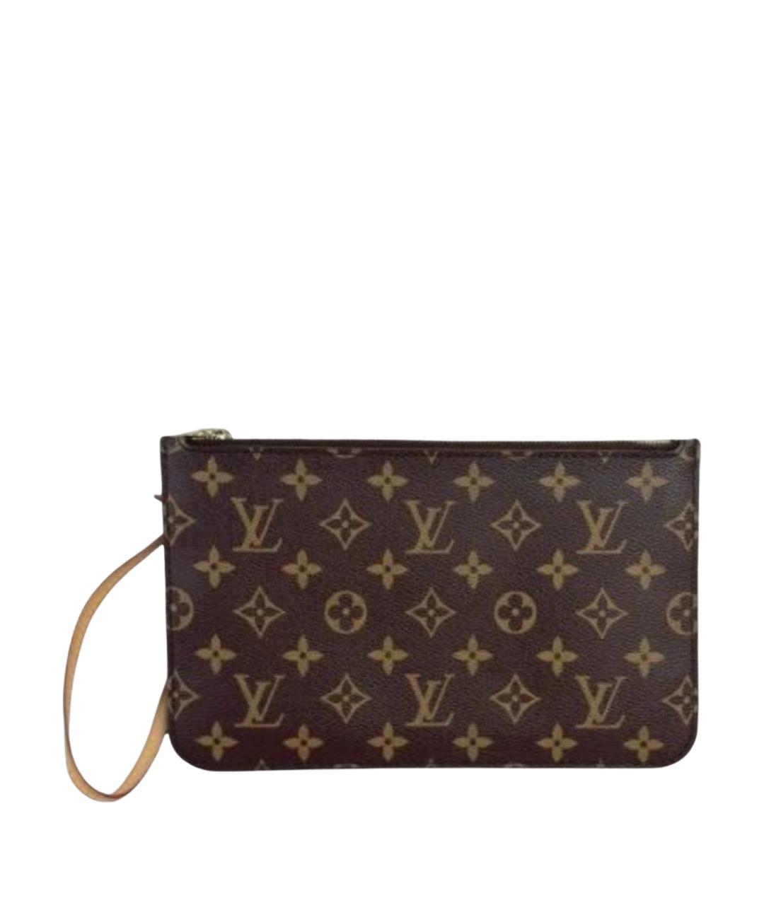 LOUIS VUITTON Коричневая канва сумка через плечо, фото 1