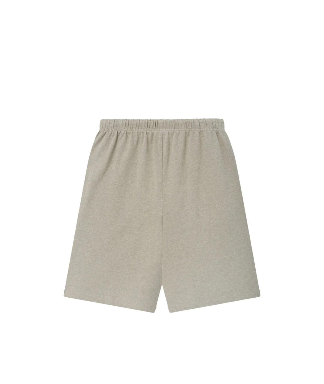 FEAR OF GOD ESSENTIALS Серые хлопковые шорты, фото 2
