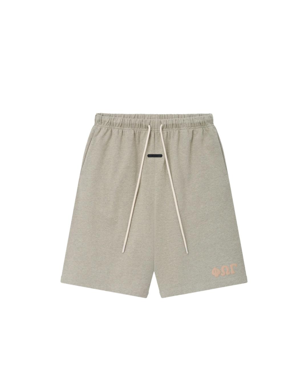FEAR OF GOD ESSENTIALS Серые хлопковые шорты, фото 1