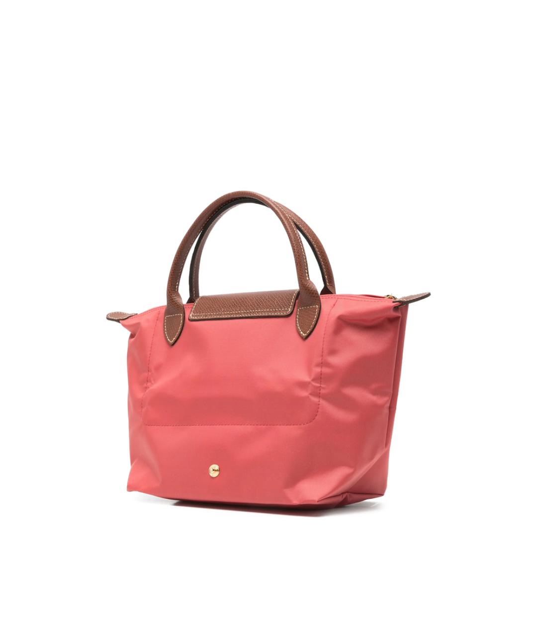 LONGCHAMP Розовая синтетическая сумка тоут, фото 4