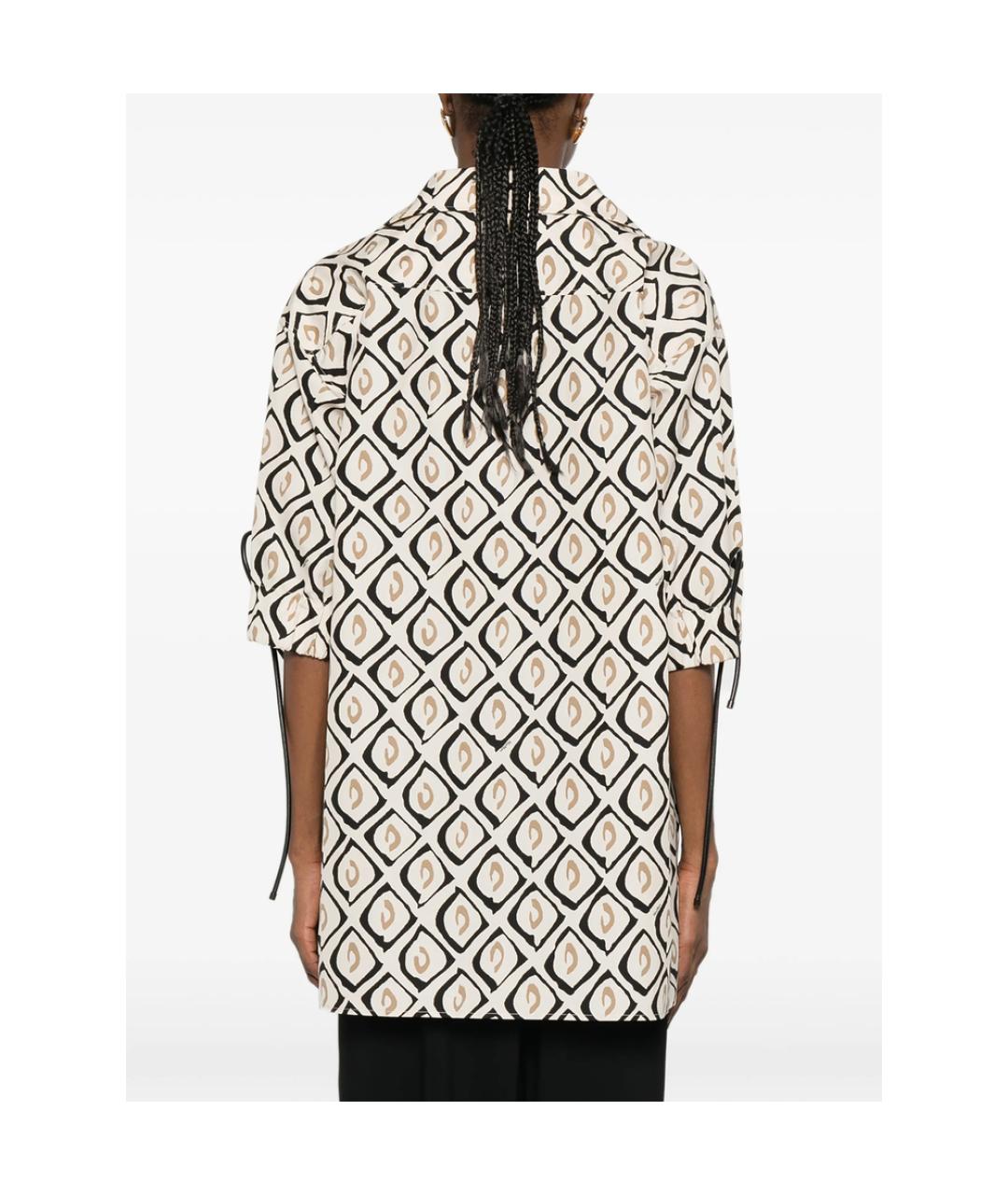 MAX MARA Мульти хлопковая блузы, фото 5