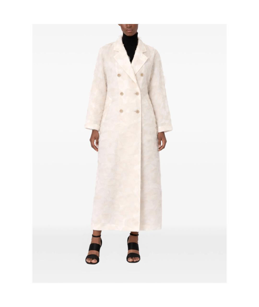 MAX MARA Мульти шелковое пальто, фото 3