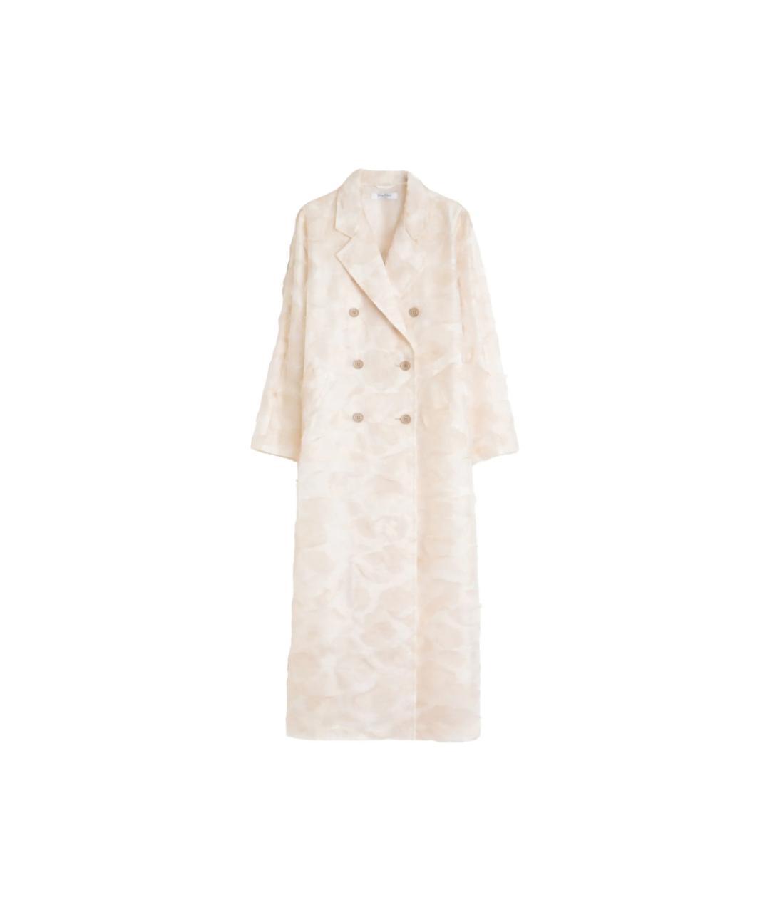 MAX MARA Мульти шелковое пальто, фото 1