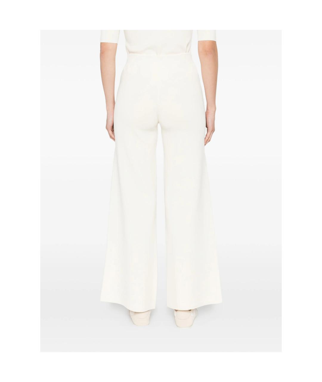 MAX MARA Белые полиамидовые капри, фото 2