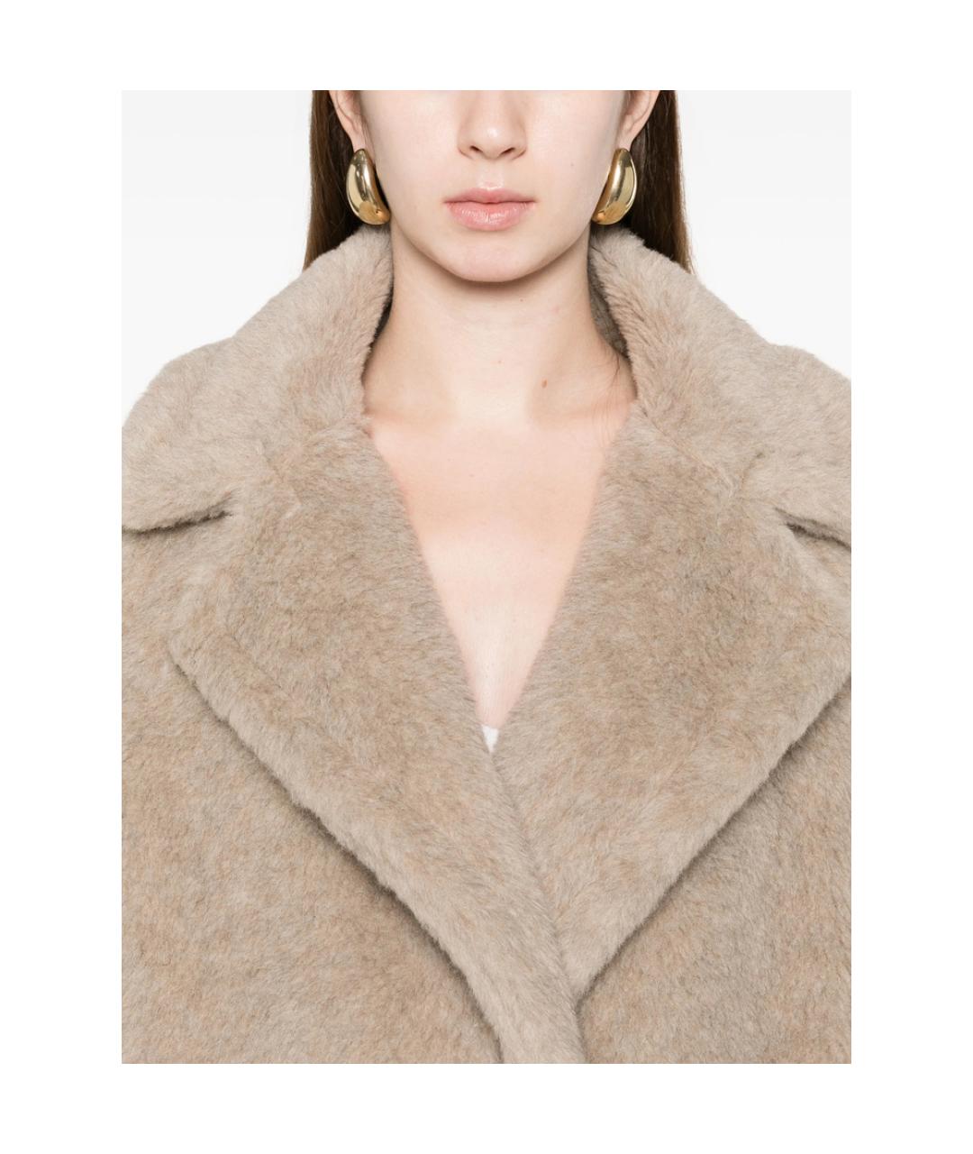MAX MARA Бежевое кашемировое пальто, фото 2