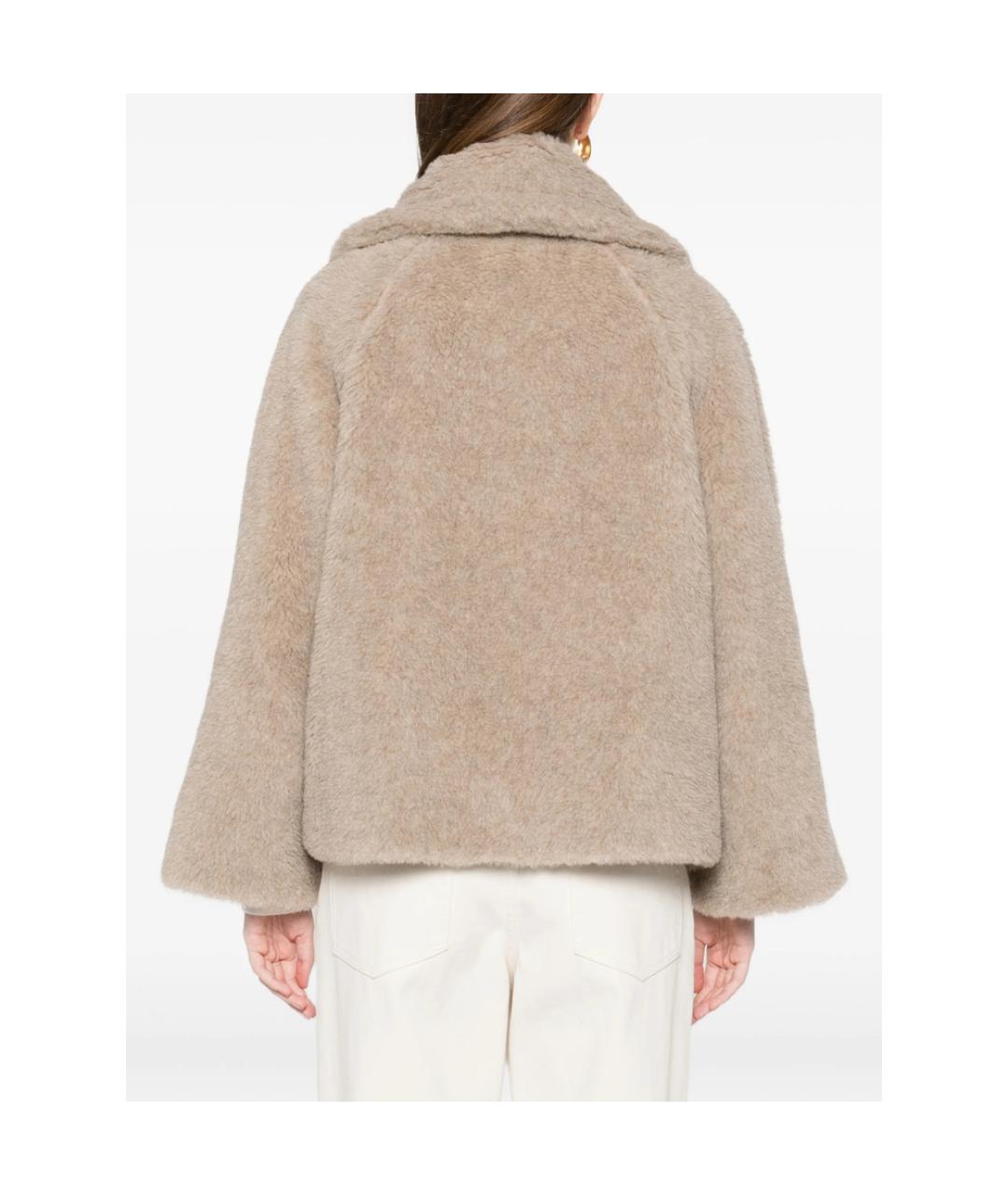 MAX MARA Бежевое кашемировое пальто, фото 3