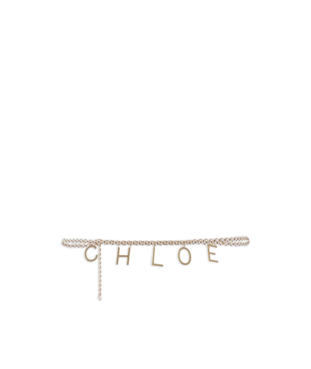 CHLOE Золотой ремень, фото 1