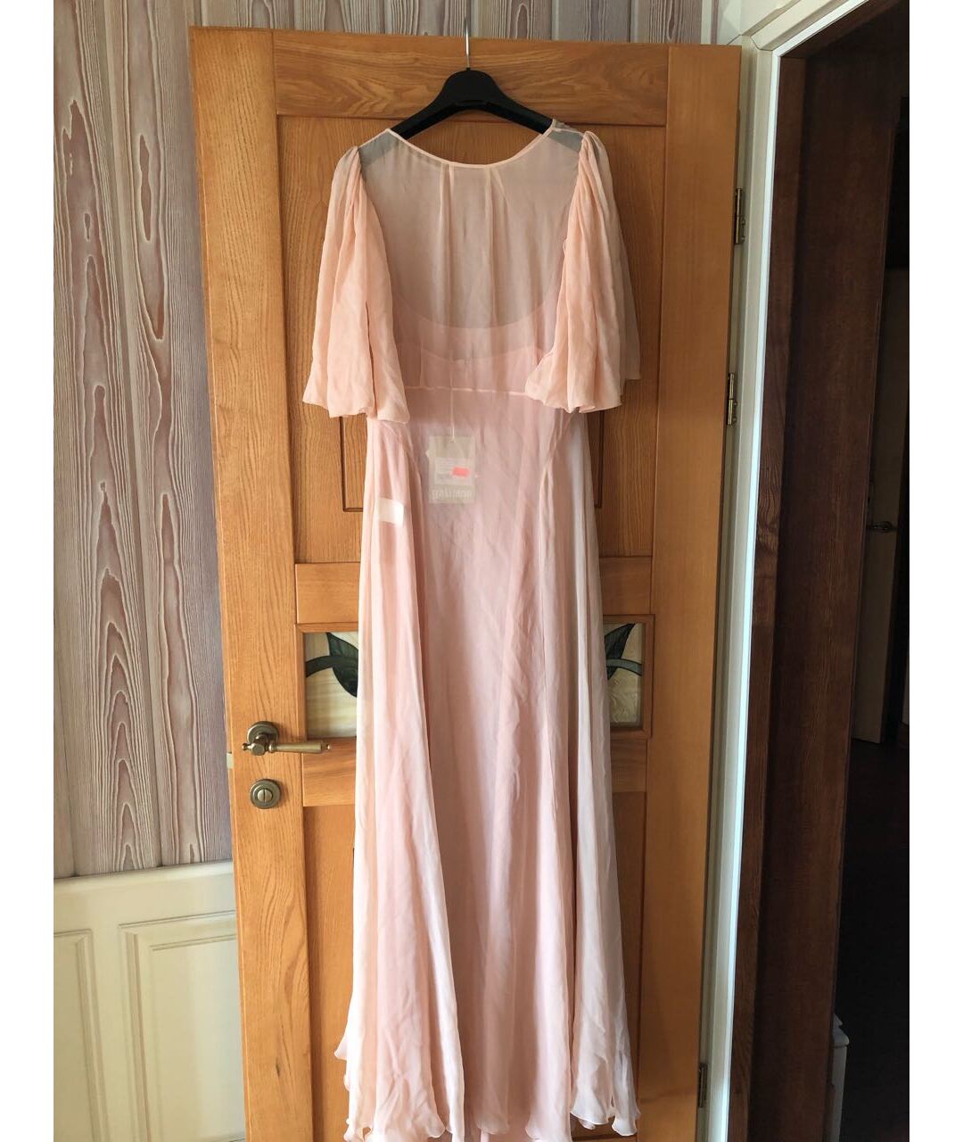 JOHN GALLIANO Розовое шелковое вечернее платье, фото 3