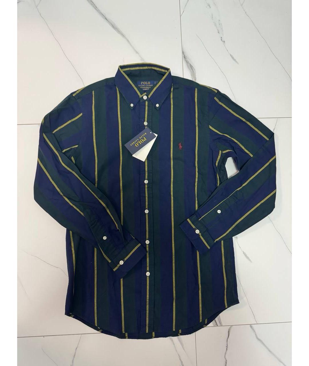 POLO RALPH LAUREN Мульти хлопковая классическая рубашка, фото 4