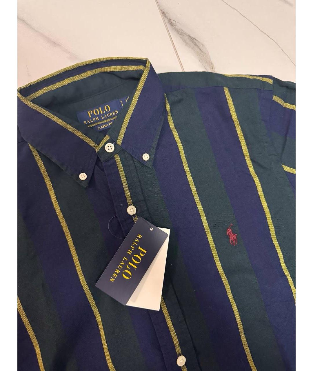 POLO RALPH LAUREN Мульти хлопковая классическая рубашка, фото 2