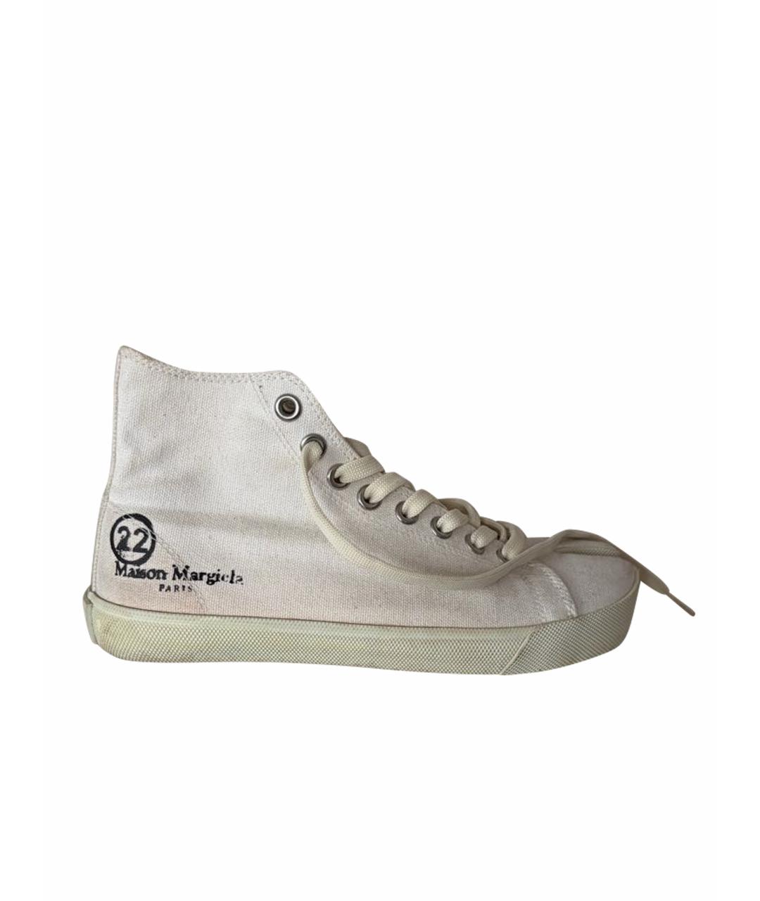 MAISON MARGIELA Белые кеды, фото 1