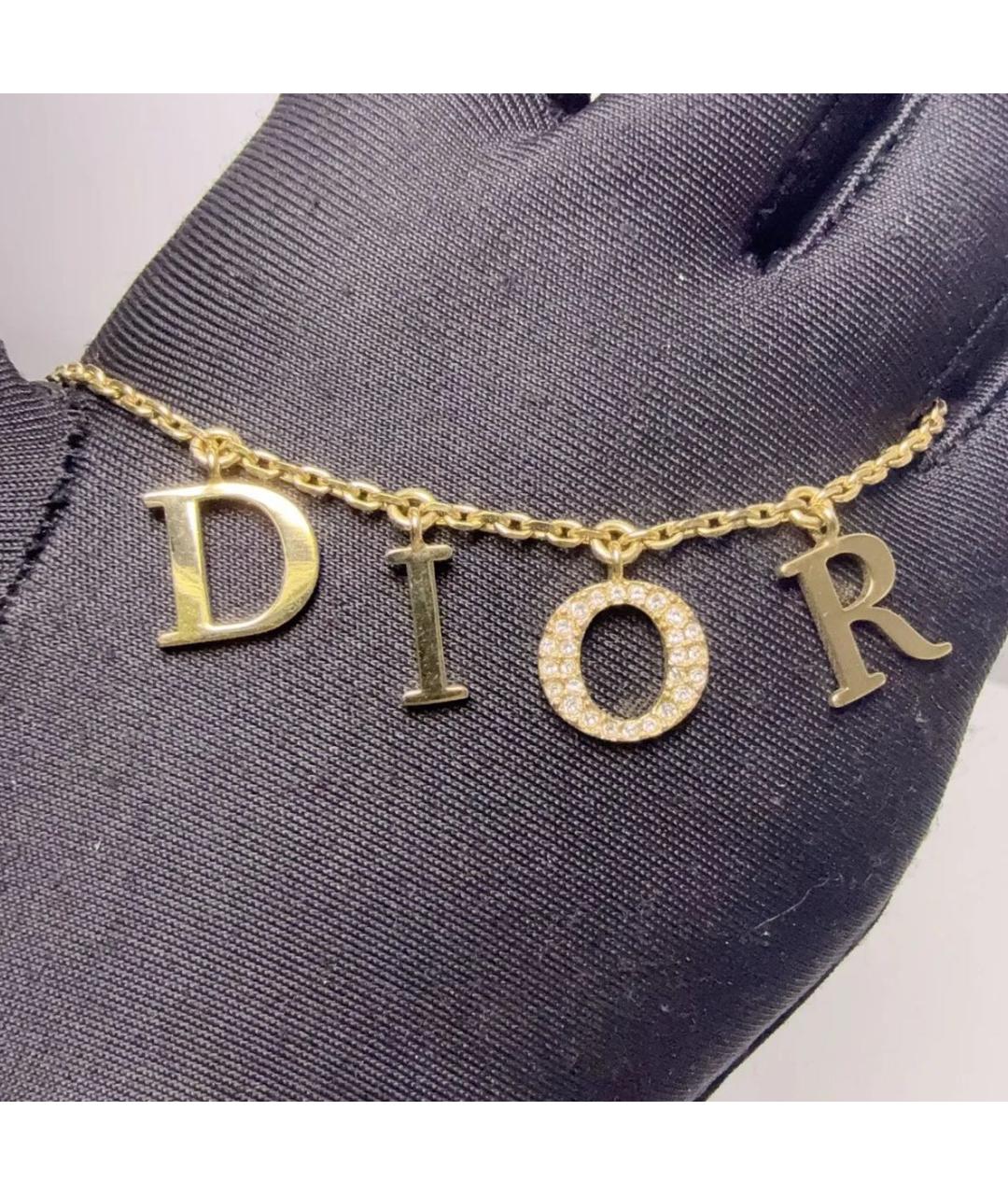 CHRISTIAN DIOR Золотая позолоченная подвеска, фото 5
