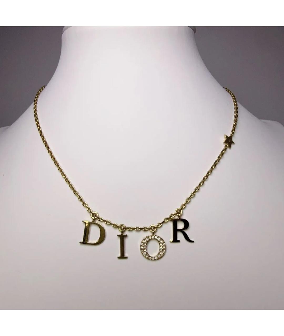 CHRISTIAN DIOR Золотая позолоченная подвеска, фото 2