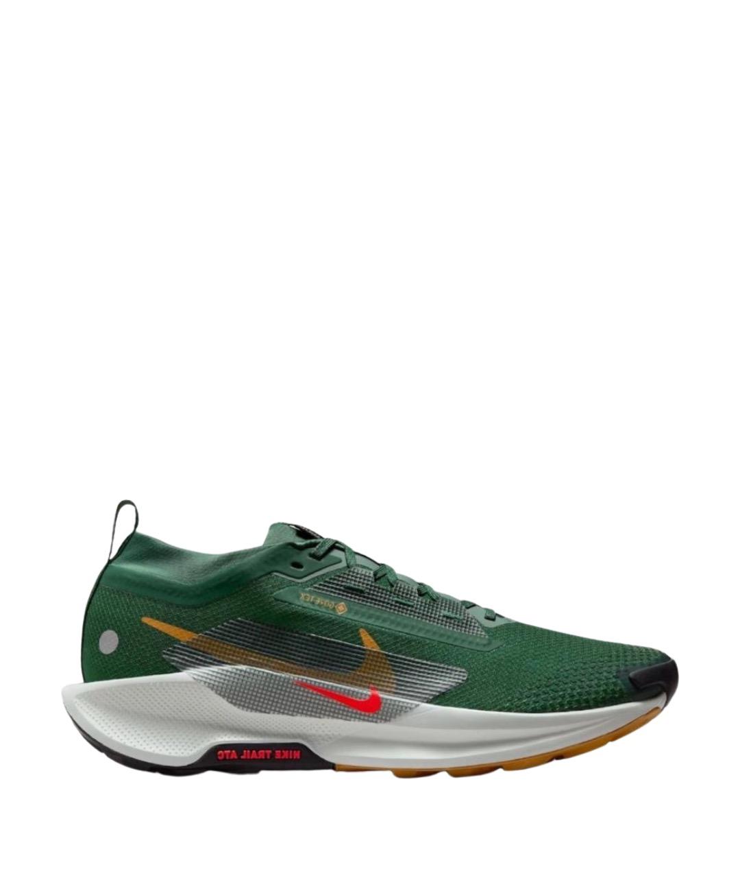 NIKE Зеленые низкие кроссовки / кеды, фото 1