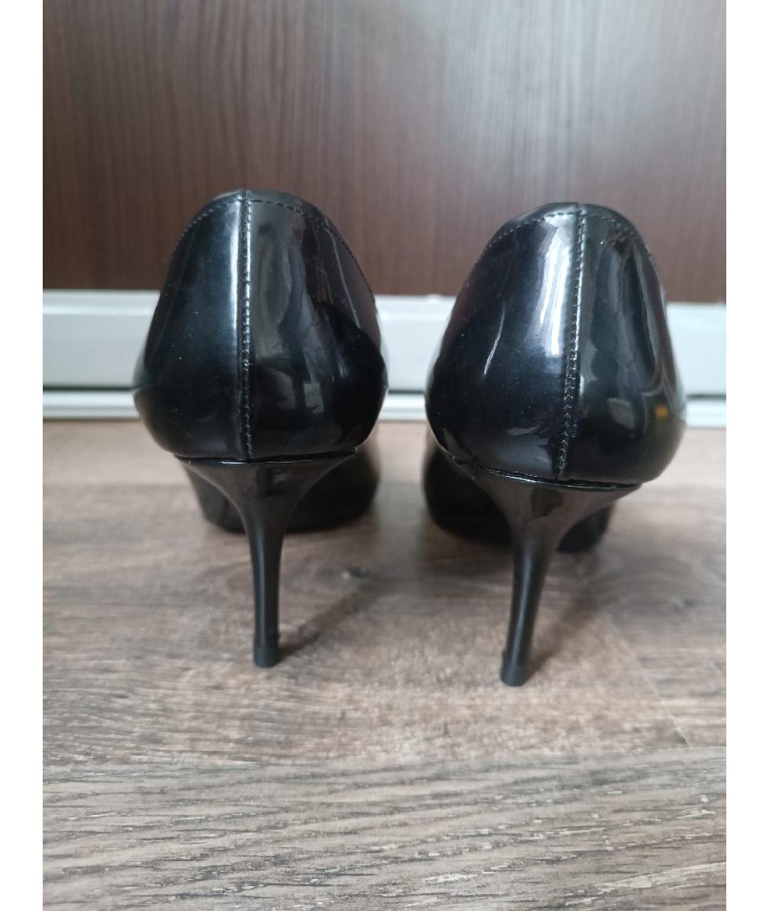 PRADA Черные туфли из лакированной кожи, фото 4