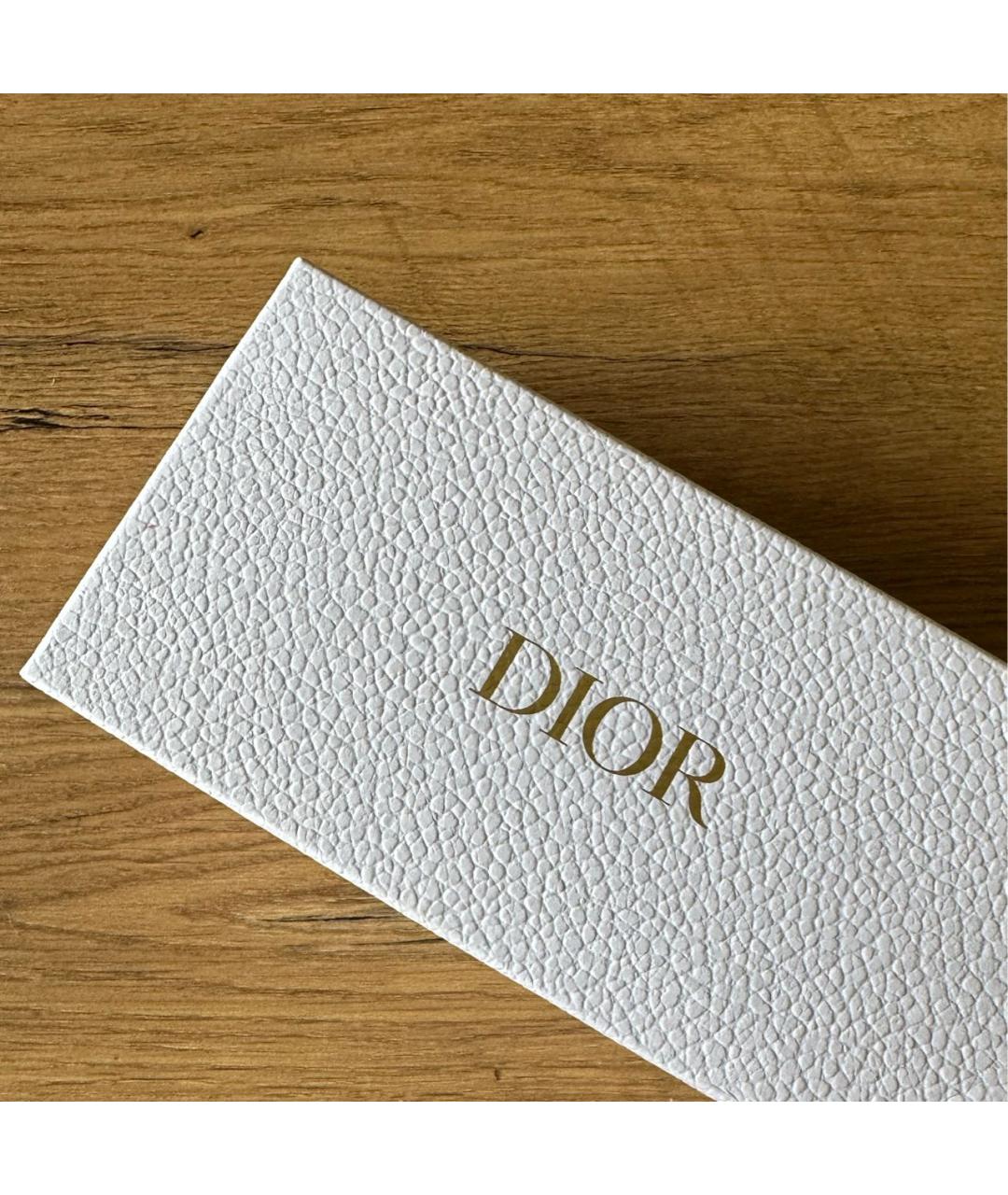 CHRISTIAN DIOR Черные пластиковые солнцезащитные очки, фото 4