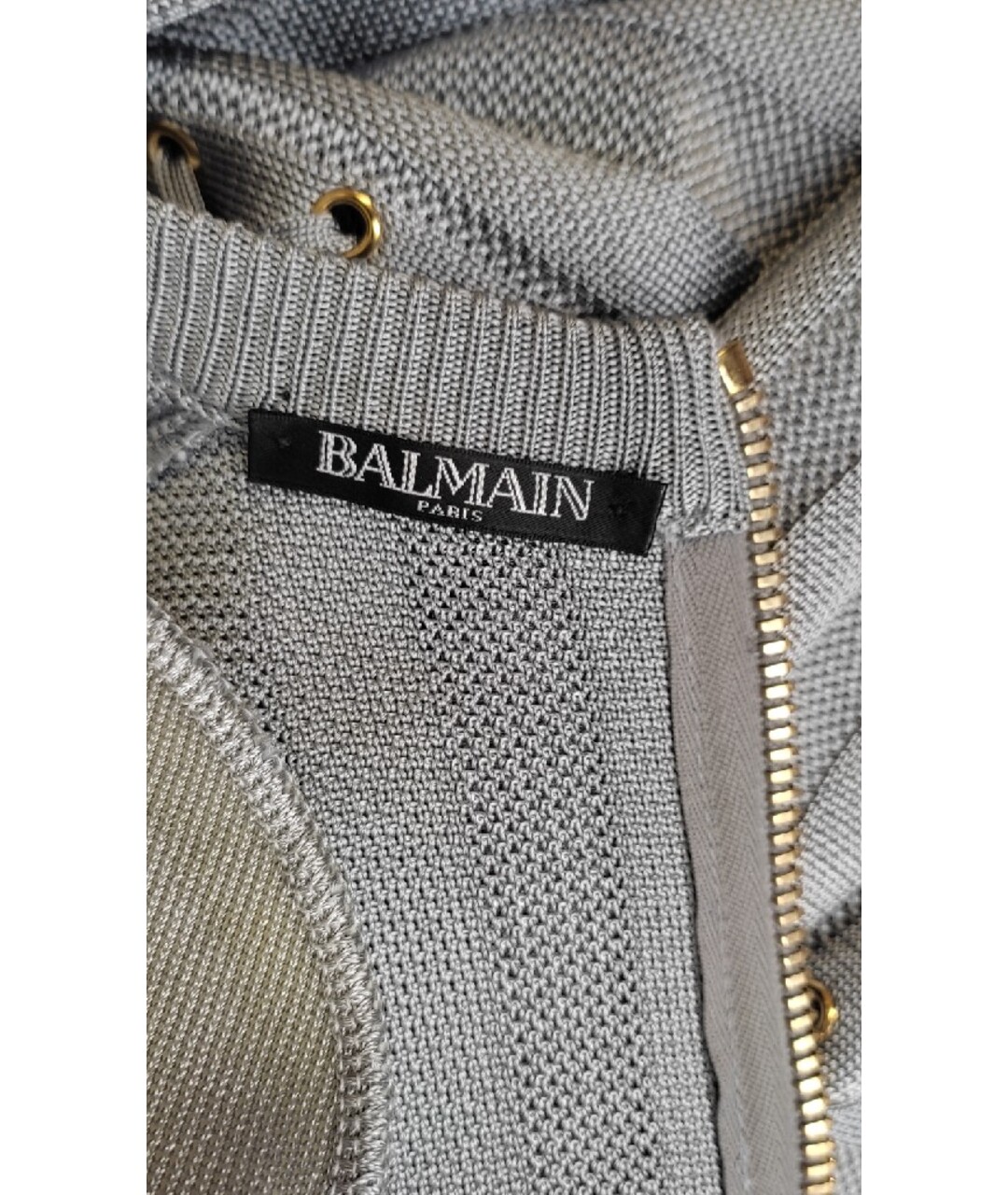 BALMAIN Голубое вискозное платье, фото 4