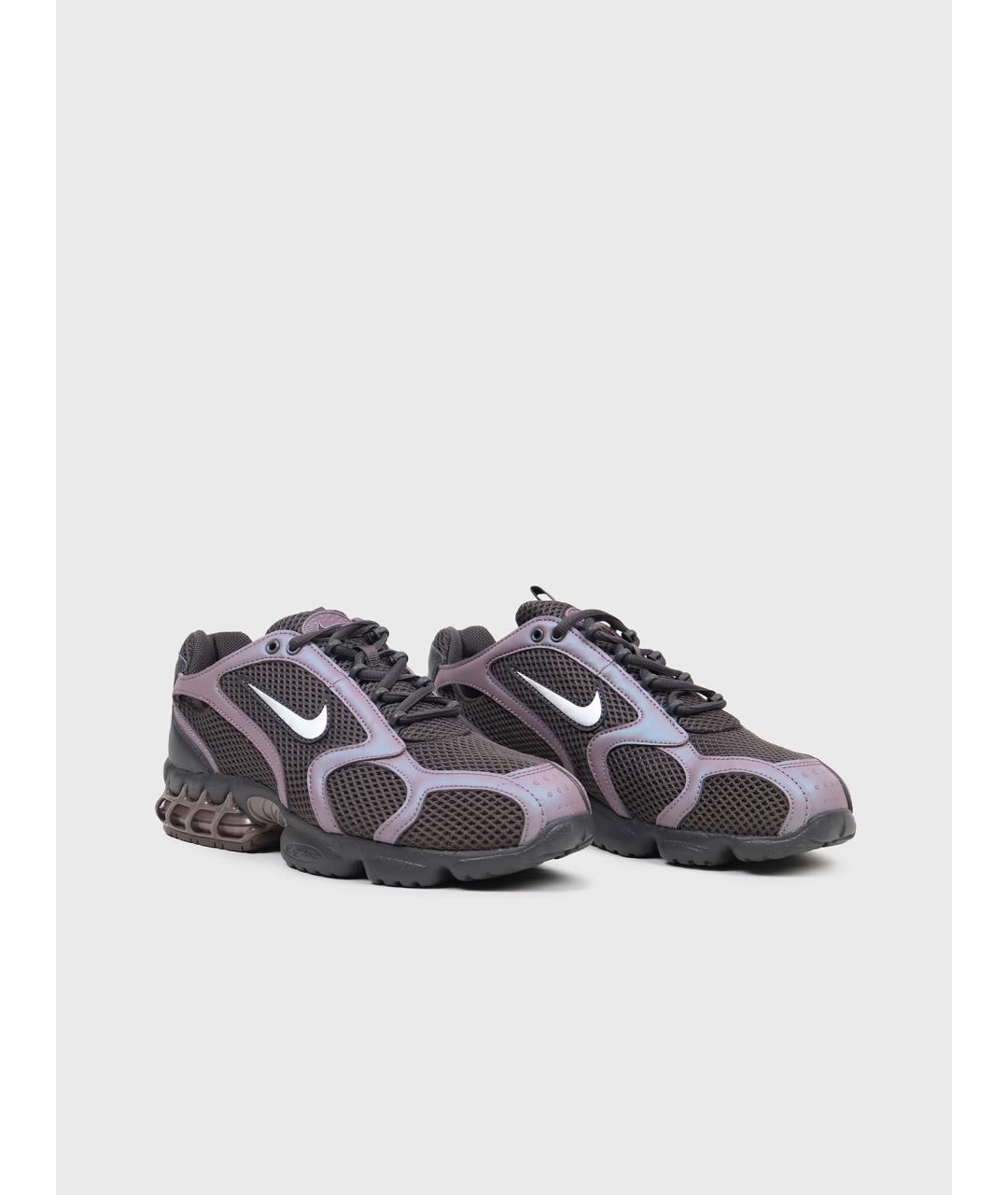 NIKE Черные текстильные низкие кроссовки / кеды, фото 2
